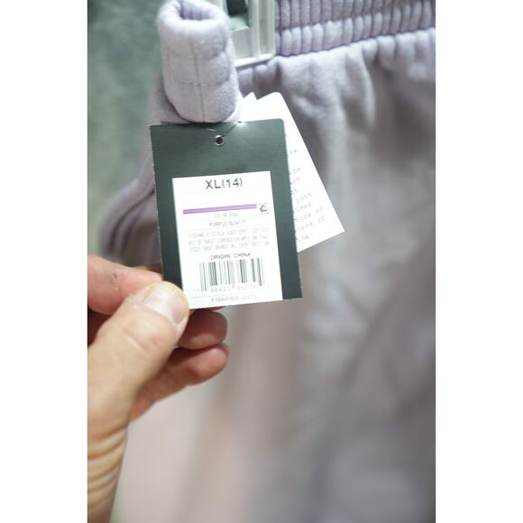 A New Day Women Comfy Soft Lounge Elastic Pull On Waist Wide Leg Sweatpant M - Picture 2 of 9